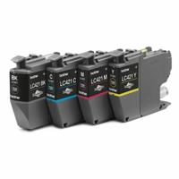 Originele inktcartridge Brother LC421VAL Multicolour Geel Zwart Cyaan