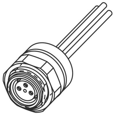 Molex 1200905104 Sensor/actuator connector, geassembleerd 1 stuk(s)