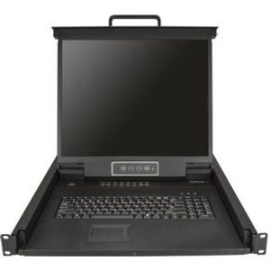 StarTech.com 16 poorts KVM console voor server rack 19 1U