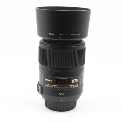 Nikon AF-S 85mm F/3.5G ED VR DX micro occasion