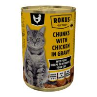 Chunks cat adult chicken 415g - Malanico