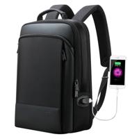 Bopai 61-07311 grote capaciteit anti-diefstal waterdichte rugzak laptop Tablet tas voor 15 6 inch en lager externe USB opladen poort (zwart)