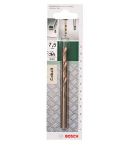 Bosch Accessories 2609255078 HSS Metaal-spiraalboor 7.5 mm Gezamenlijke lengte 109 mm Kobalt DIN 338 Cilinderschacht 1 stuk(s)