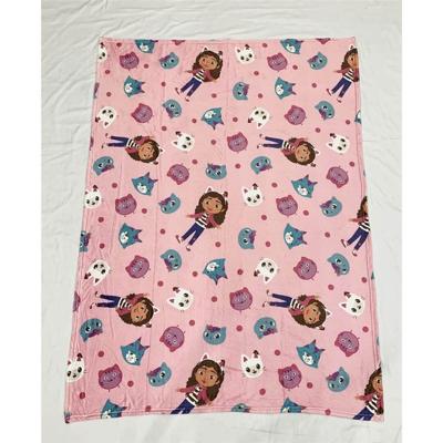 Gabby&apos;s Dollhouse fleece plaid 110 x 150 cm - polyester