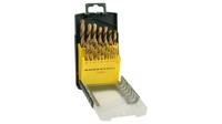 HSS Metaal-spiraalboorset 19-delig Bosch Accessories 2607017152 TiN Cilinderschacht 1 stuk(s)