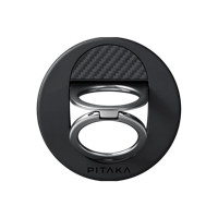 Pitaka MagEZ Grip 3 magnetische iPhone houder - Black/Grey