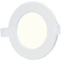 Slimme LED Inbouw Downlight - Wifi - 6W - Natuurlijk Wit 4000K - Ø115mm