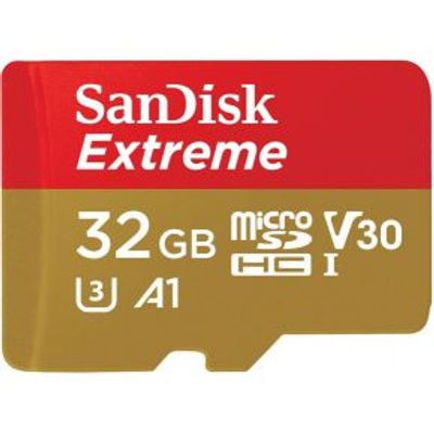 SanDisk Extreme flashgeheugen 32 GB MicroSDHC UHS-I Klasse 10
