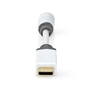 Nedis CCBW65950WT01 USB adapter USB-C male naar 3.5mm jack female 0.1m