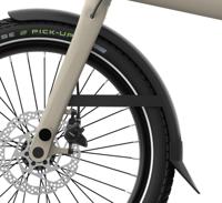 Eovolt spatbord voor zonder spatlap afternoon pro zwart