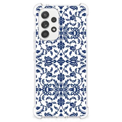 Samsung Galaxy A53 5G Case Flower Blue Samsung Galaxy A53 5G Case Flower Blue