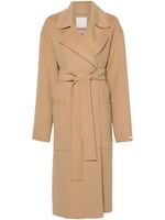 Sportmax trench ceinturé Polka - Tons neutres