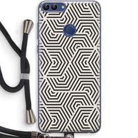 Magic pattern: Huawei P Smart (2018) Transparant Hoesje met koord