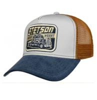 Stetson Trucker Pet Heavy Duty Blauw Bruin