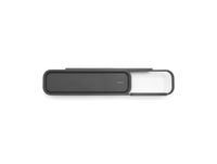 Brabantia mindset toiletrolhouder met plankje mineral infinite grey - thumbnail