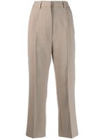 MM6 Maison Margiela pantalon de costume crop - Tons neutres