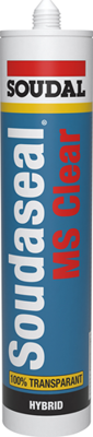 Soudal soudaseal ms clear | constructiekit | 290 ml - 111586 Soudal soudaseal ms clear | constructiekit | 290 ml - 111586