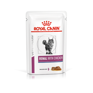 Royal Canin renal kattenvoer kip 12x85gr natvoer