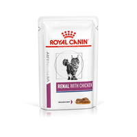 Royal Canin renal kattenvoer kip 12x85gr natvoer
