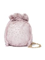 MARCHESA KIDS COUTURE sac seau à broderies - Rose