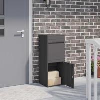 Pakket inwerp box Zwart 41 x 38 x 103 cm Staal