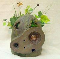 Castle in the Sky Plant Pot Robot Helmet 31cm