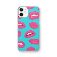 Bite my lip: iPhone 12 Transparant Hoesje