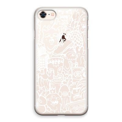 Vexx Mixtape #2: iPhone 8 Transparant Hoesje