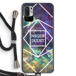 Negenduust ruimte: Xiaomi Redmi Note 10 5G Transparant Hoesje met koord