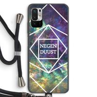 Negenduust ruimte: Xiaomi Redmi Note 10 5G Transparant Hoesje met koord