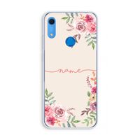 Rozen: Huawei Y6s Transparant Hoesje