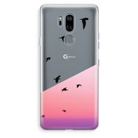 Fly away: LG G7 Thinq Transparant Hoesje