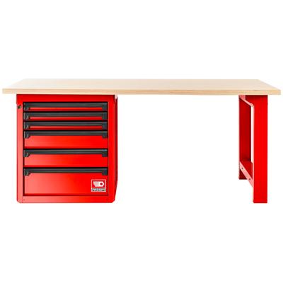 Facom RWS2 Werkbank | Houten Blad - RWS2-2MW6D
