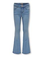 Kids ONLY Zomer jeans broek meisjes blauw - Flared Fit - Kogroyal