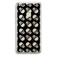 Musketon Skulls: Huawei Ascend P10 Lite Transparant Hoesje