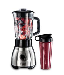 Russell Hobbs 23821-56 blender 1,5 l Blender voor op aanrecht 600 W Zwart, Roestvrijstaal