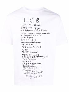 Etudes t-shirt Spirit I. K. B. en coton biologique - Blanc