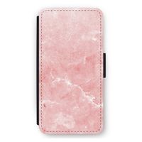 Roze marmer: iPhone 11 Flip Hoesje