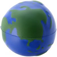 1x stuks Stressballen globe/wereldbol/de aarde 6.7 cm    -