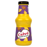 2e halve prijs | Calve Saus Fles Kerrie 250ml Aanbieding bij Jumbo
