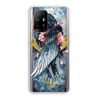 Golden Raven: Oppo A95 5G Transparant Hoesje