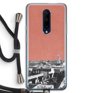 Marrakech Skyline : OnePlus 7 Pro Transparant Hoesje met koord