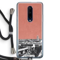 Marrakech Skyline : OnePlus 7 Pro Transparant Hoesje met koord