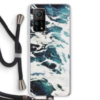 Golven: Xiaomi Mi 10T 5G Transparant Hoesje met koord