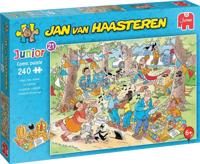 De vrijmarkt - Jan van Haasteren Junior Puzzel 240 Stukjes