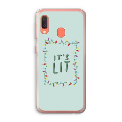 It's Lit: Samsung Galaxy A20e Transparant Hoesje