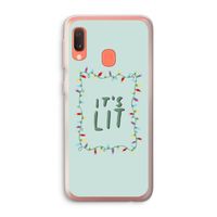 It's Lit: Samsung Galaxy A20e Transparant Hoesje