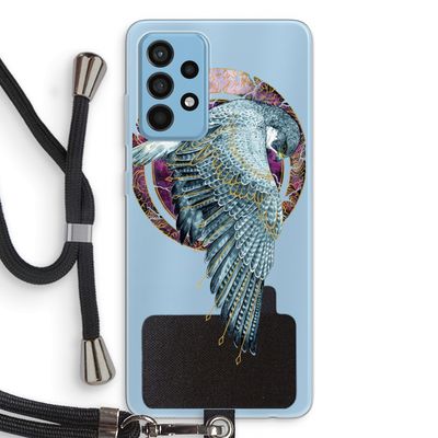Golden Falcon: Samsung Galaxy A52 Transparant Hoesje met koord