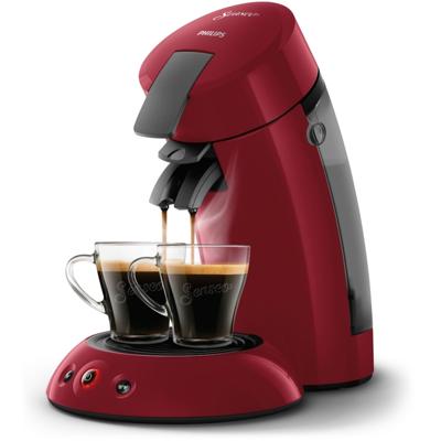 Philips hd6553/80 senseo original koffiepadapparaat rood