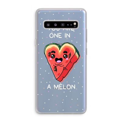 One In A Melon: Samsung Galaxy S10 5G Transparant Hoesje